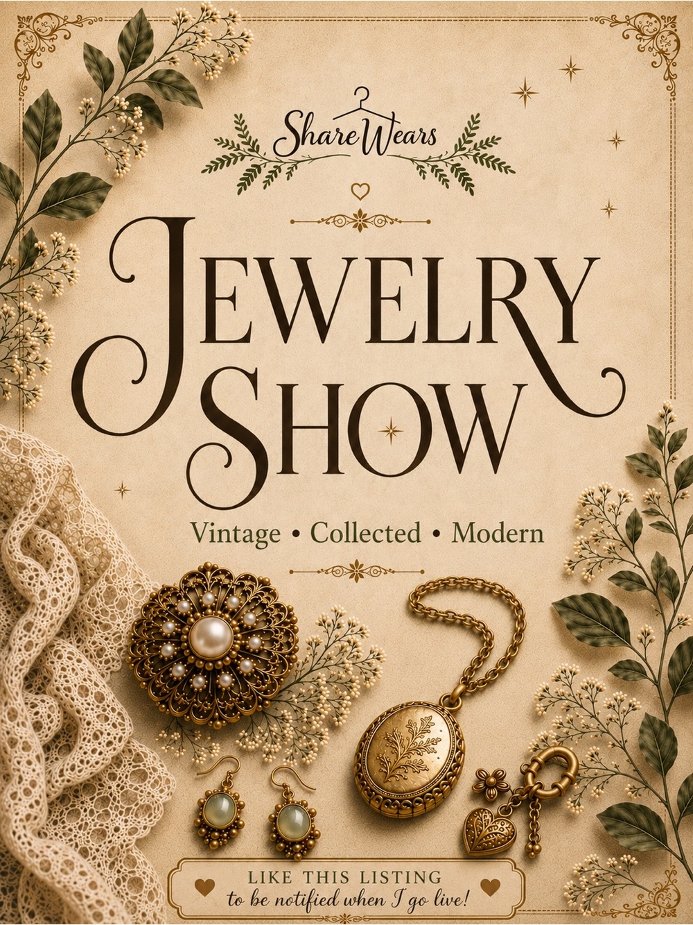 ✨ Sharewears Jewelry Show • Like for Notifications ✨